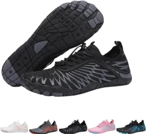 Grounded Footwear for Women Men, Grounded Neuropathy Shoes Footwear Barefoot Shoes, Waterproof Non-Slip Trail Running