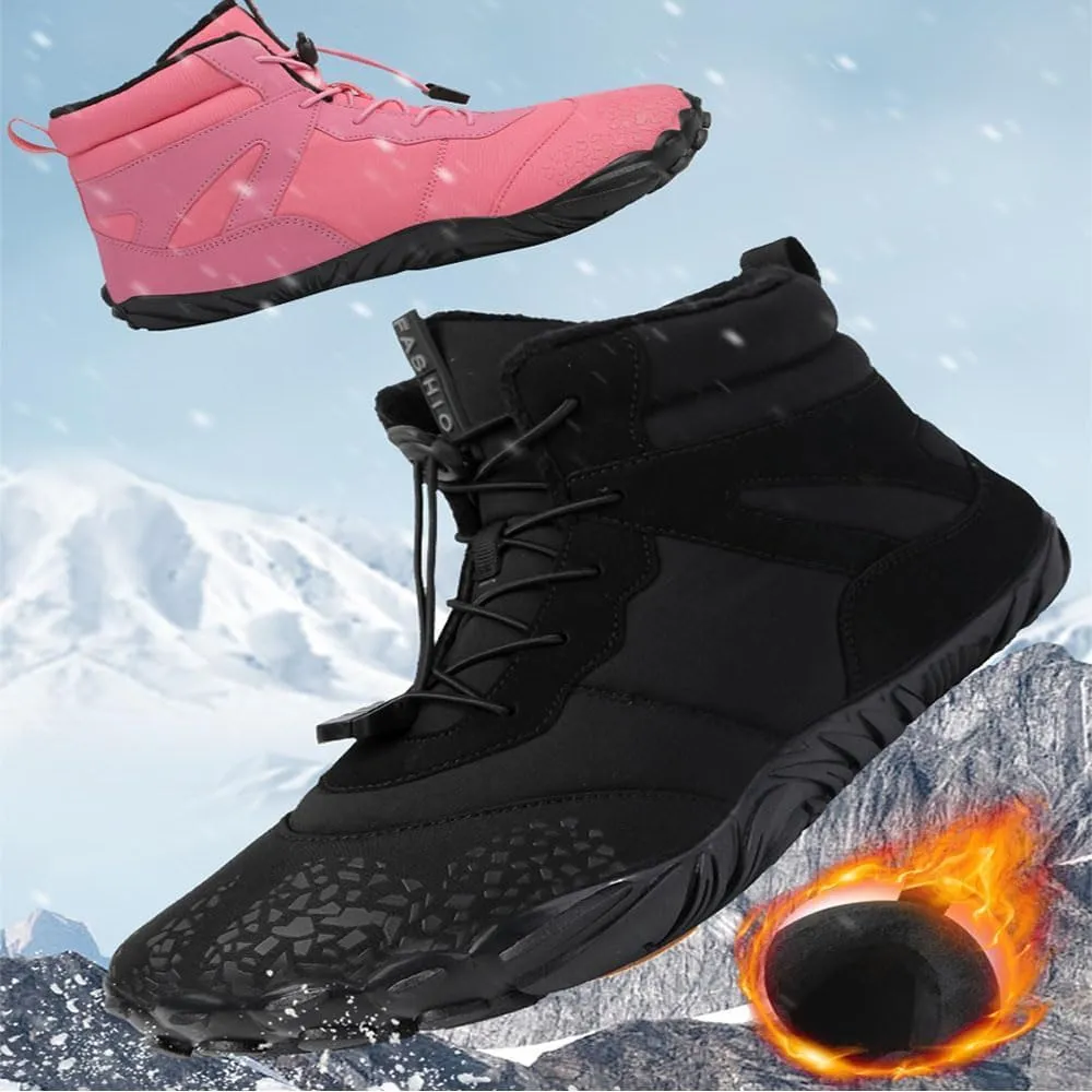 Grounded Winter Footwear For Women,Winter Footwear Barefoot Womens Boots Men,Warm Non-Slip Waterproof Barefoot Shoes