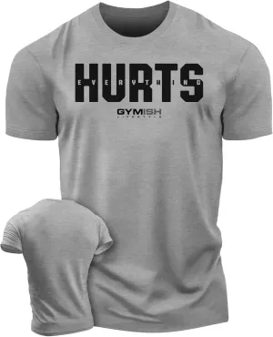 Gymish Lifestyle Gym Workout Shirts for Men Motivational Weight Lifting T-Shirt