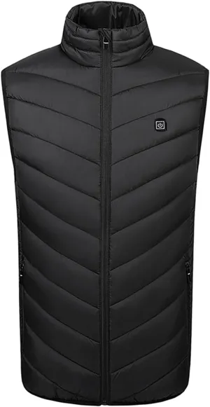 Heated Vest for Men Thermal Jacket Rechargeable Heated Jacket Sleeveless Down Jackets for Women Warm Outdoor Clothing