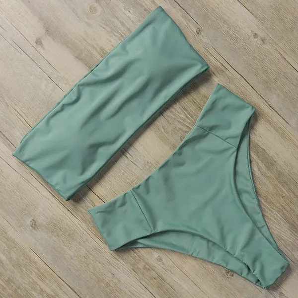 High Waist Bikini Set