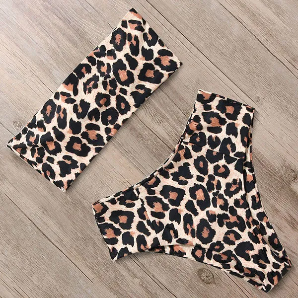 High Waist Bikini Set