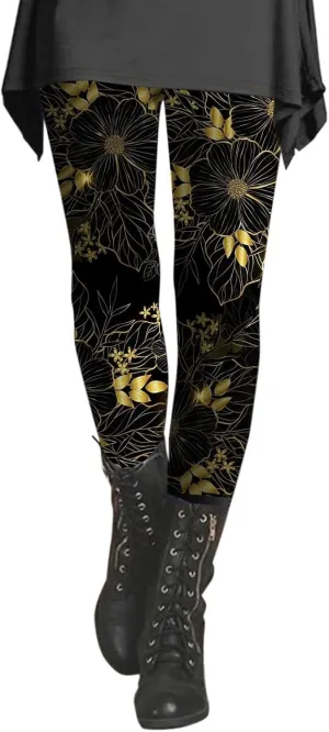 High Waist Workout Leggings Yoga Pants for Women Full Length Workout Tights Leggings High Waist Soft Sports Trousers