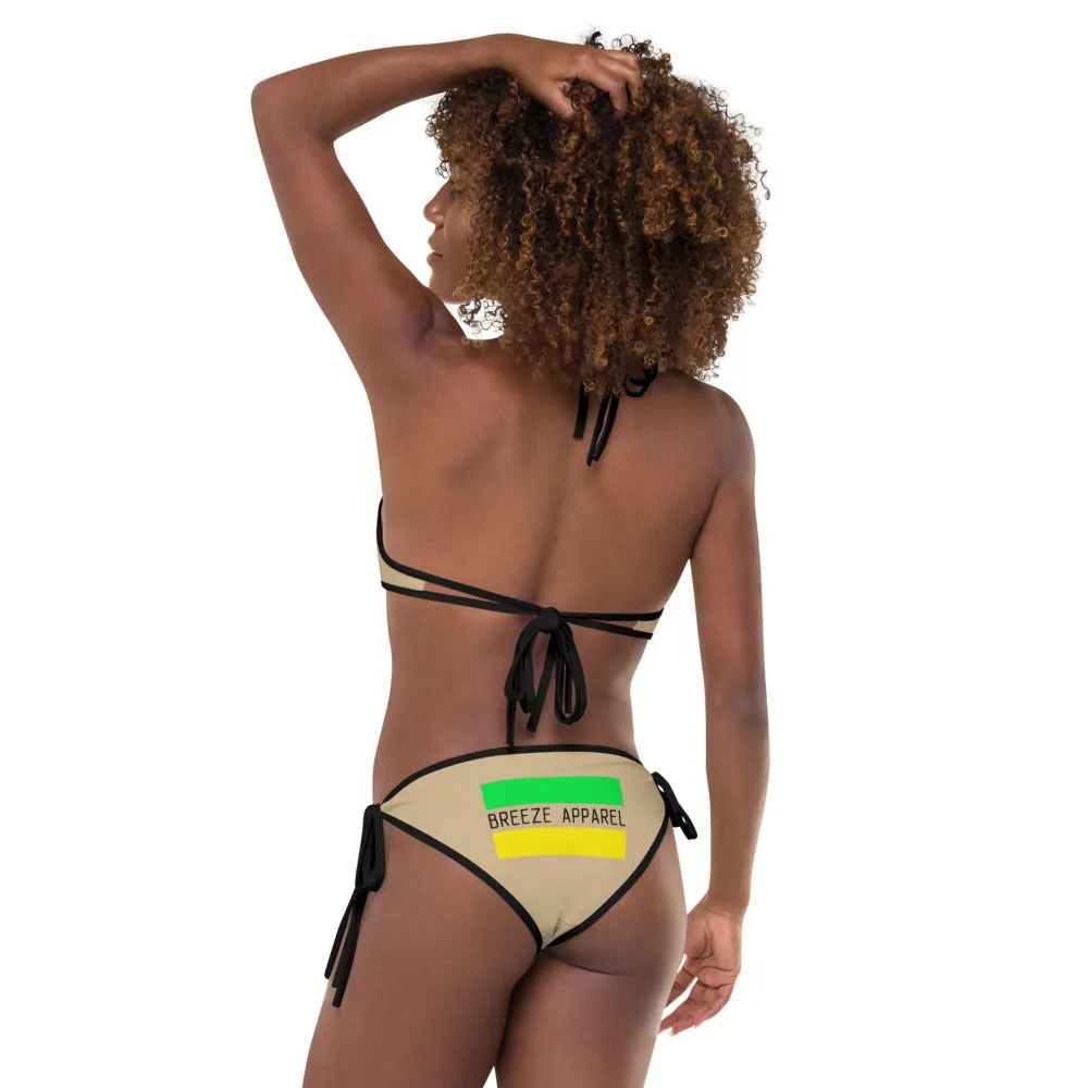 'Jamaican logo' bikini