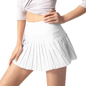 Jean Skirts for Women Women's High Waisted Running Skorts Sports Pleated Skirts Pockets Pant Skirts Pleated Skirt