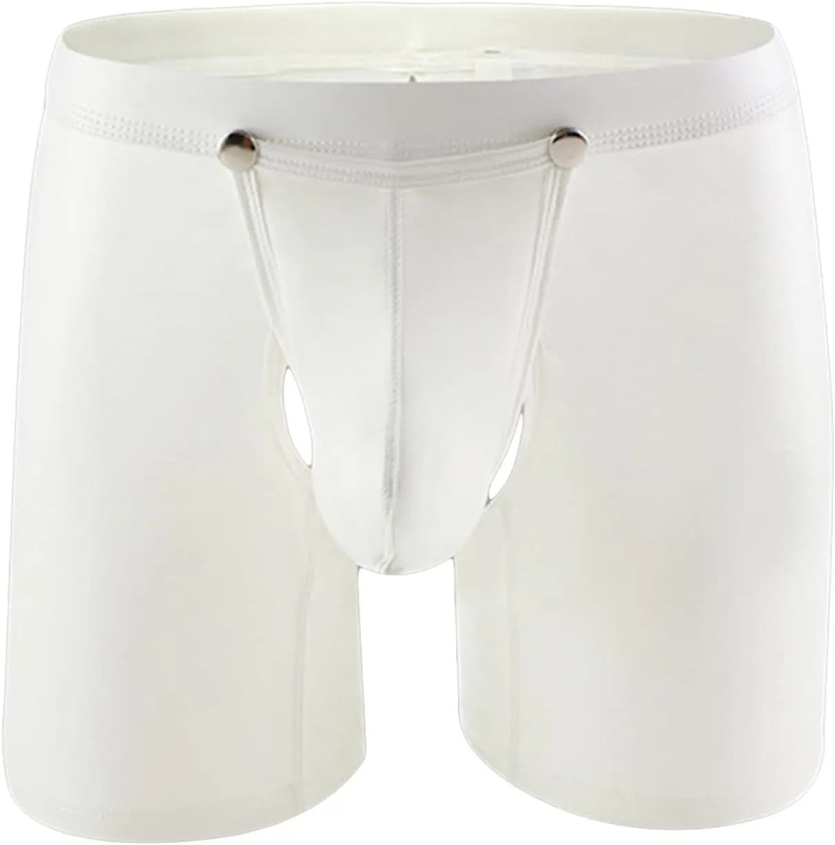 JEShifangjiusu Mens Metallic Shiny Leather Underwear Sexy Boxer Briefs Underpant Bulge Pouch Boxer Shorts Briefs Bikinis