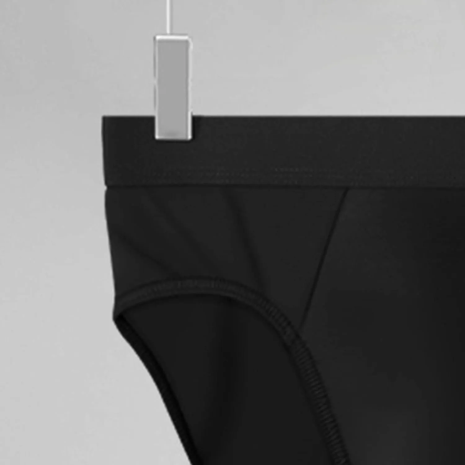 JEsilunmaMY Mens Low Rise Summer Thin Briefs Solid Color Ice Silk Breathable Bikini Briefs Stretch Comfortable Underwear