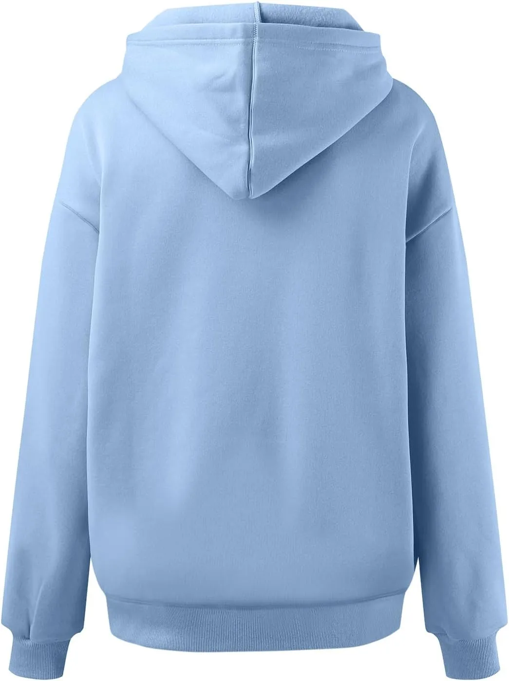 JiXiang Pink Hoodie Womens Oversized Hoodies Fleece Sweatshirts Long Sleeve Sweaters Pullover Fall Clothes with Pocket