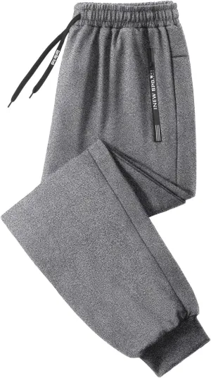 Joggers for Men Comfort Fit Joggers Sweat Pants Training Gym Running Sports Pull-On Pant Comfort Soft