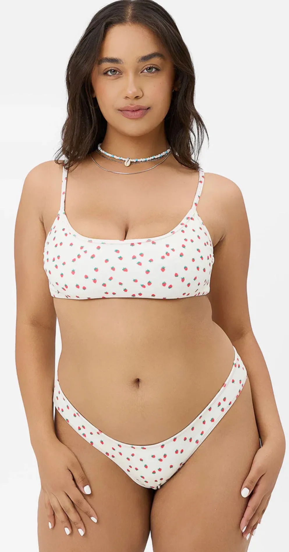 Katarina Terry Bottom - Strawberry Cream