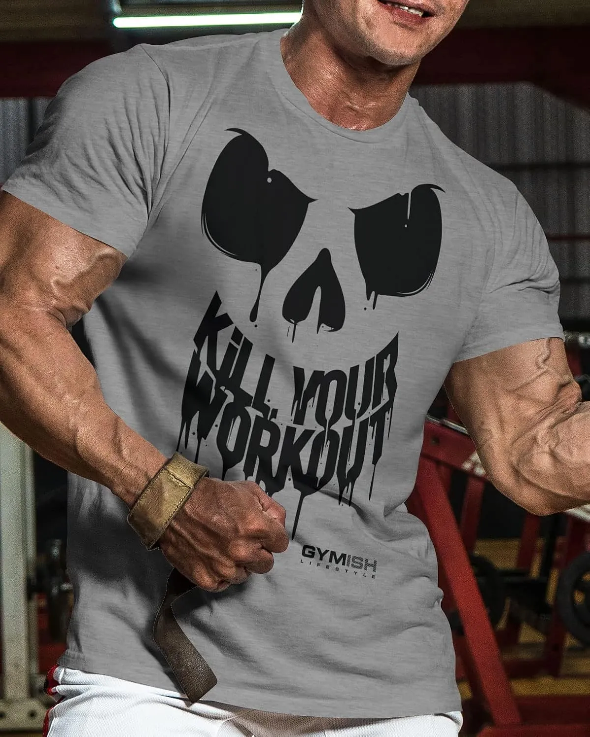 KillWorkout Shirts for Men, Funny Workout Gym Shirt Lifting T-Shirt