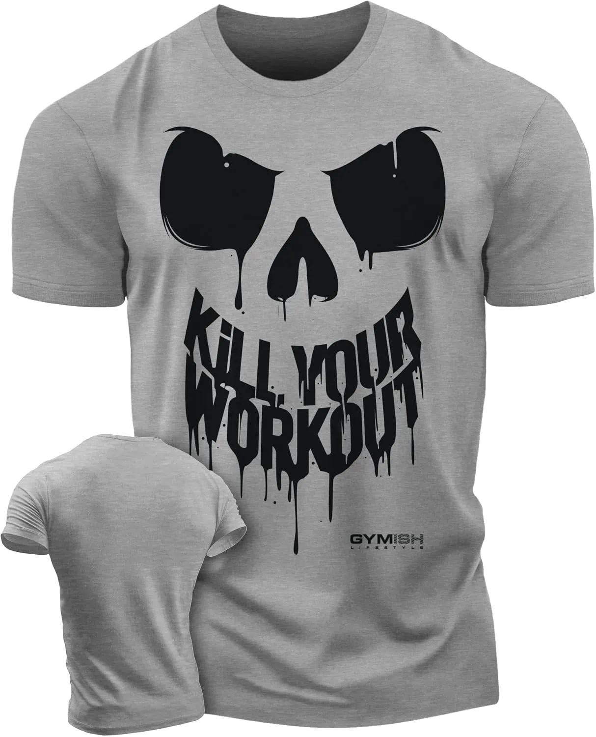 KillWorkout Shirts for Men, Funny Workout Gym Shirt Lifting T-Shirt