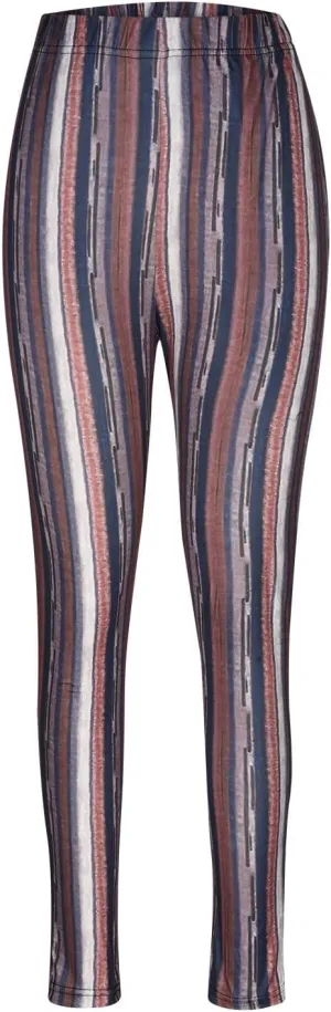 LAWOR Womens Fleece Leggings Denim Printed Casual Boot Leggings Warm High Waisted Fall Winter Pants Trendy Tight Pants