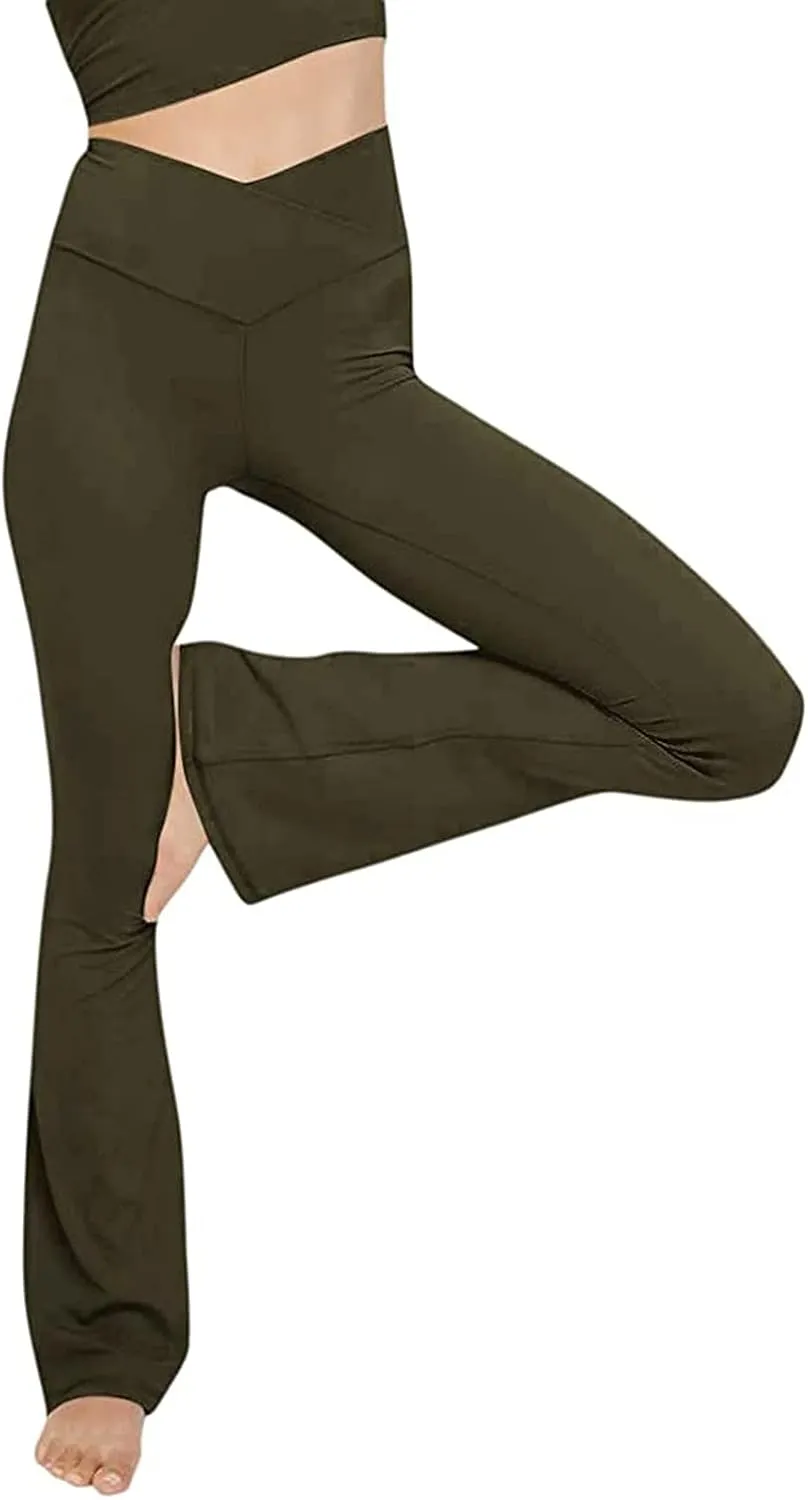LCMTWX Flare Leggings for Women Athletic Running Women Leggings Fitness Pants Yoga Pants Pants for Women Pants for Women
