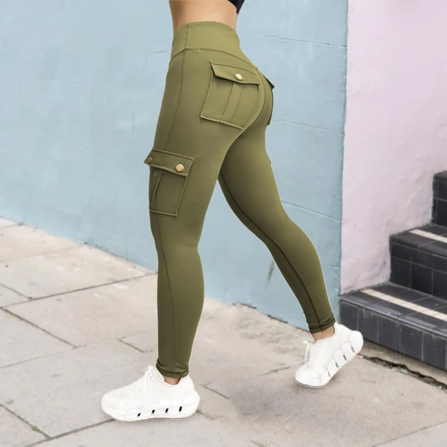 LCMTWX Yoga Pants for Women Pants Out Workout Leggings Sports Women Athletic Yoga Pants Leggings for Women Tummy Control
