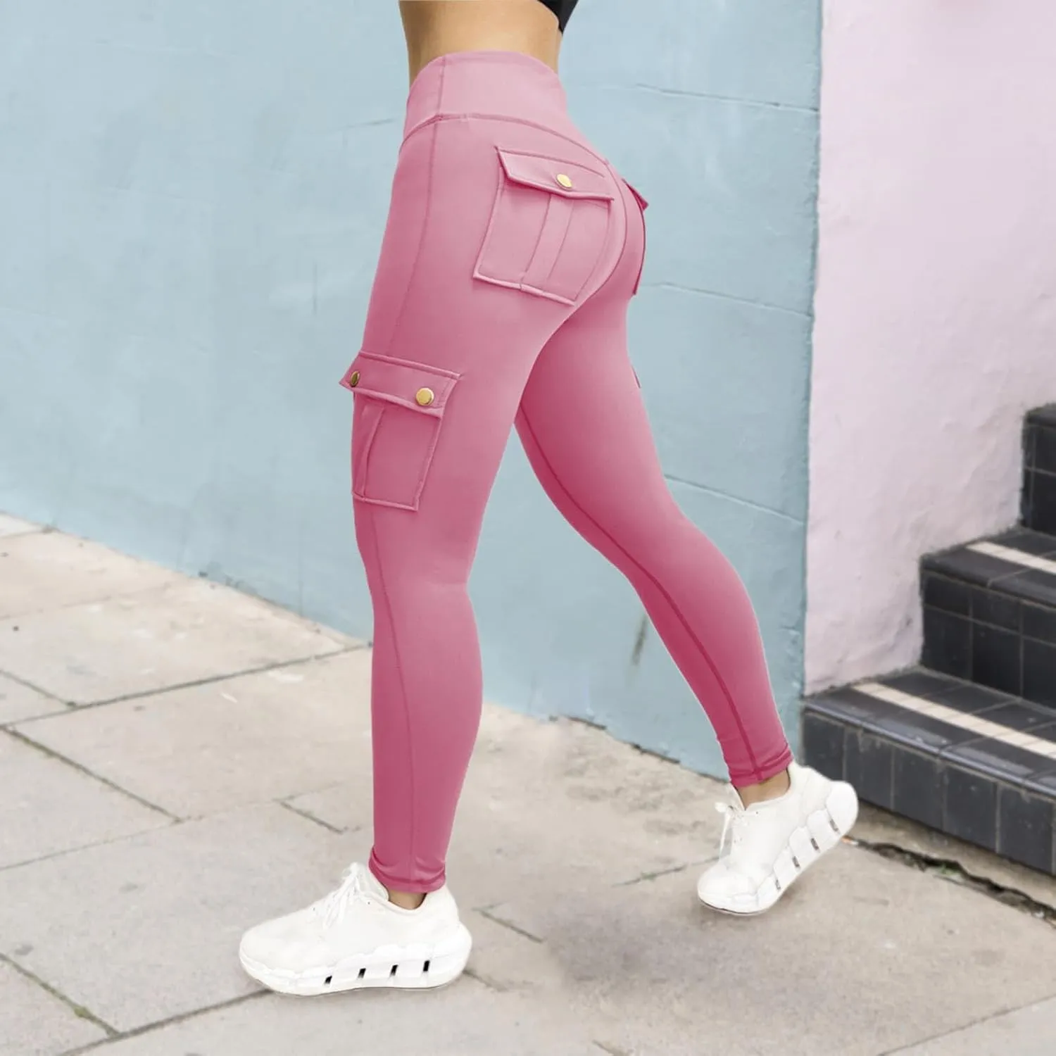 LCMTWX Yoga Pants for Women Pants Out Workout Leggings Sports Women Athletic Yoga Pants Leggings for Women Tummy Control