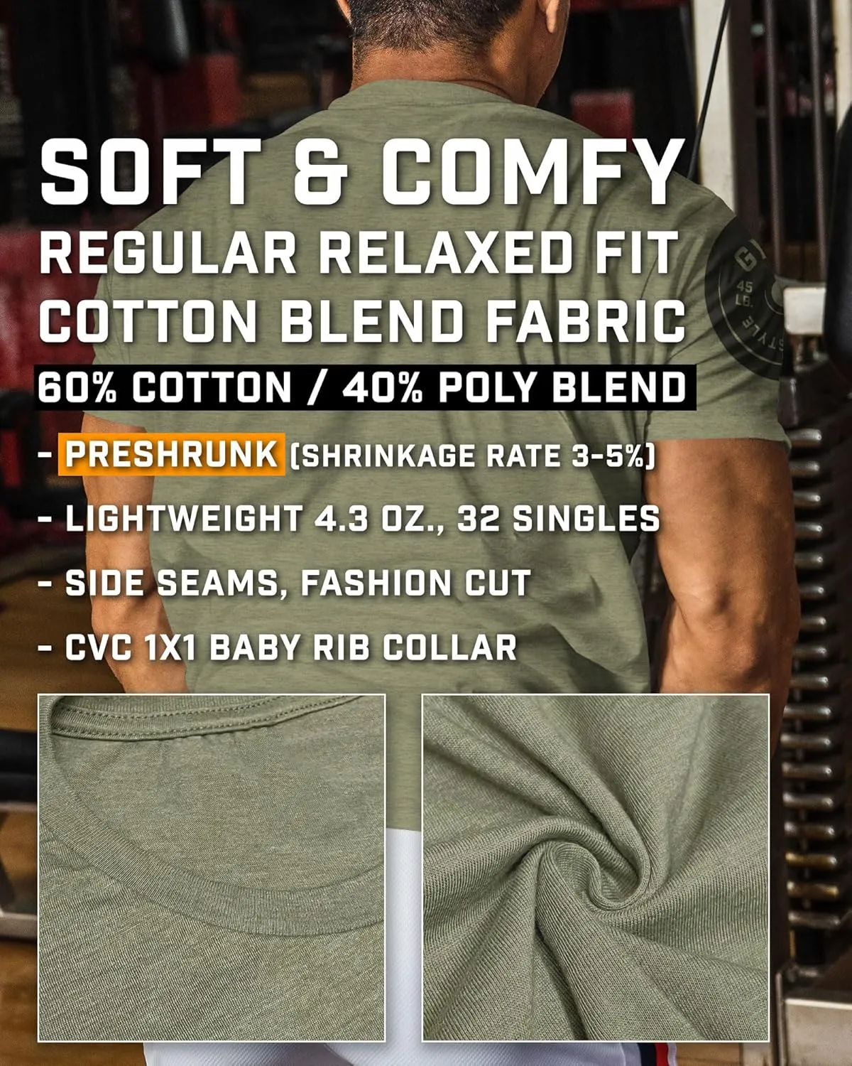 Lift Heavy Recover Fully T-Shirts for Workout, Funny Gym Shirt for Men