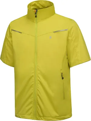 Little Donkey Andy Men's Lightweight Softshell Vests Short Sleeve Jackets for Golfing Hiking Running