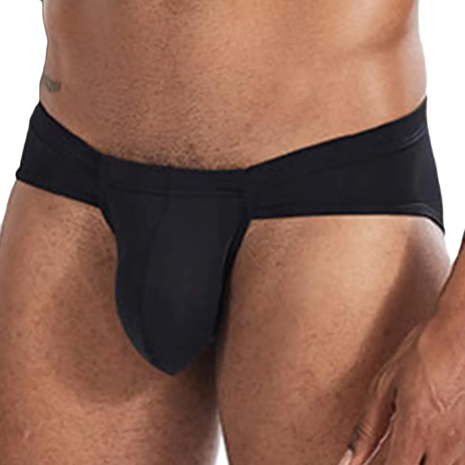 Men Briefs Breathable Ice Silk Triangle Bikinis Lightweight Underpants Thin Low Rise Underwear Sexy Sheer Brief