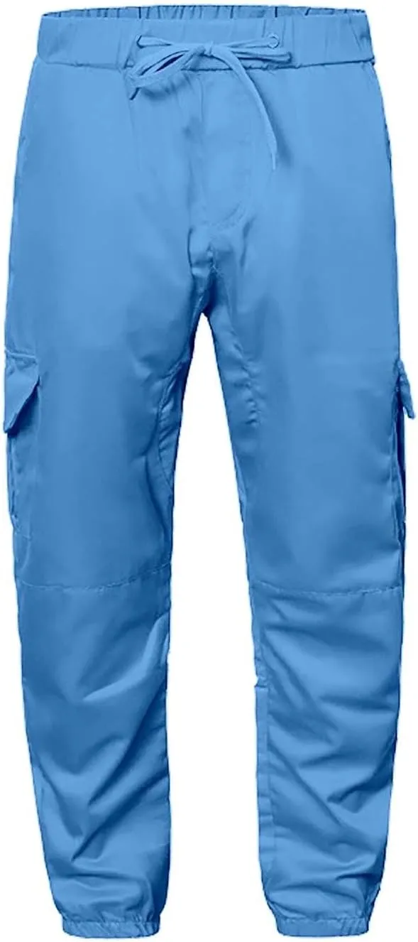 Men Joggers Mens Fashion Joggers Sports Pants Casual Cotton Cargo Pants Gym Sweatpants Trousers Mens Casual Cotton