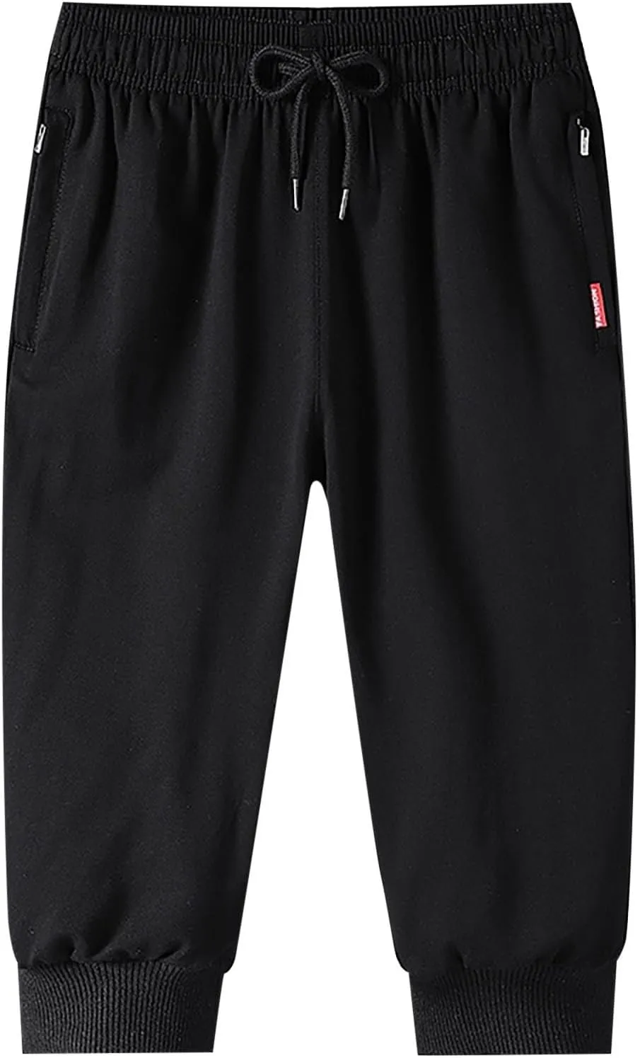 Men Pants Casual Jogger Work Wear Sweatpants with Multiple Pockets Drawstring Waist Cargo Chino Pant