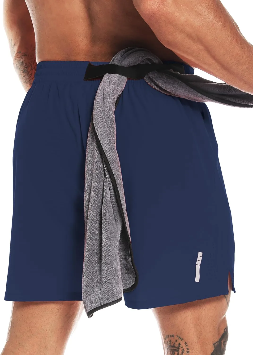 Men's Athletic Running Shorts Quick Dry Workout Shorts Lightweight Sports Gym Basketball Shorts Hiking