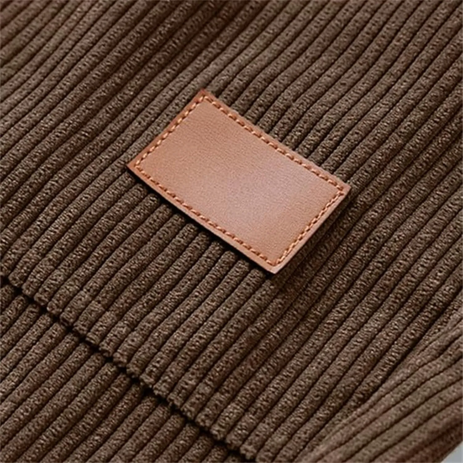 Men's Casual Corduroy Sweatpants Loose Fit Drawstring Elastic Waist Jogger Pants Baggy Sport Cargo Pants with Pockets