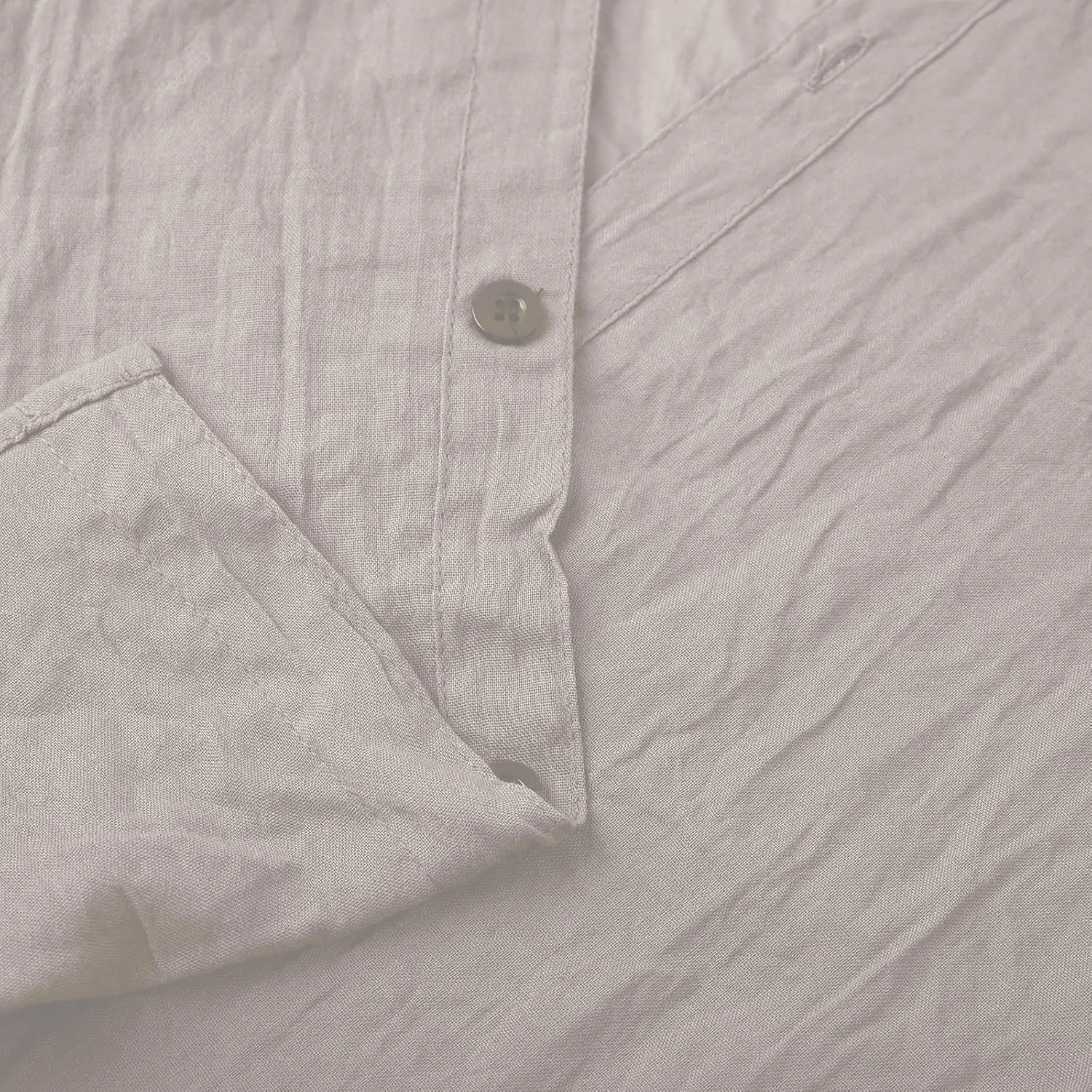 Men's Cotton Linen Shirts Long Sleeve Casual Button Down Lapel Collar Shirt Summer Beach Wedding Vacation Tops