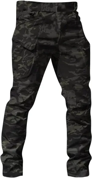 Mens Fall Fashion Hiking Tactical Pants Sweatpants Cargo Pants for Men City Special Service Pants with Pockets