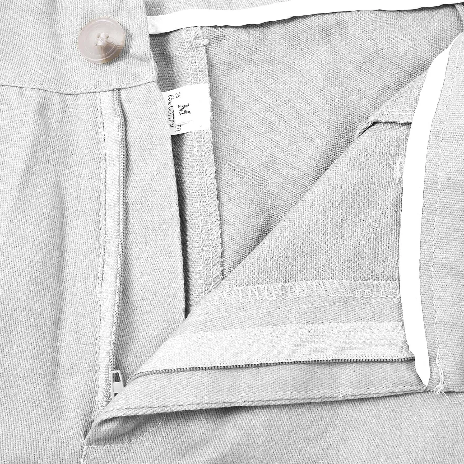 Men's Fleece Cargo Sweatpants Straight Leg Button Fly Joggers Sweatpants Loose Fit Tech Athletic Workout Gym Pants
