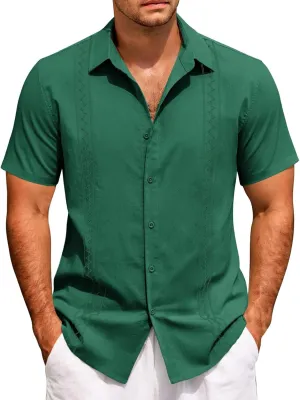 Mens Hawaiian Shirts with Beach Summer Tops Summer Beach Shirt Mens Beach Tees Summer Tees