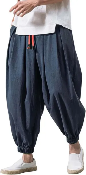 Men's Lightweight Jogging Pant Cargo Work Joggers Loose Fit Sports Casual Sweatpant Running Workout Pants