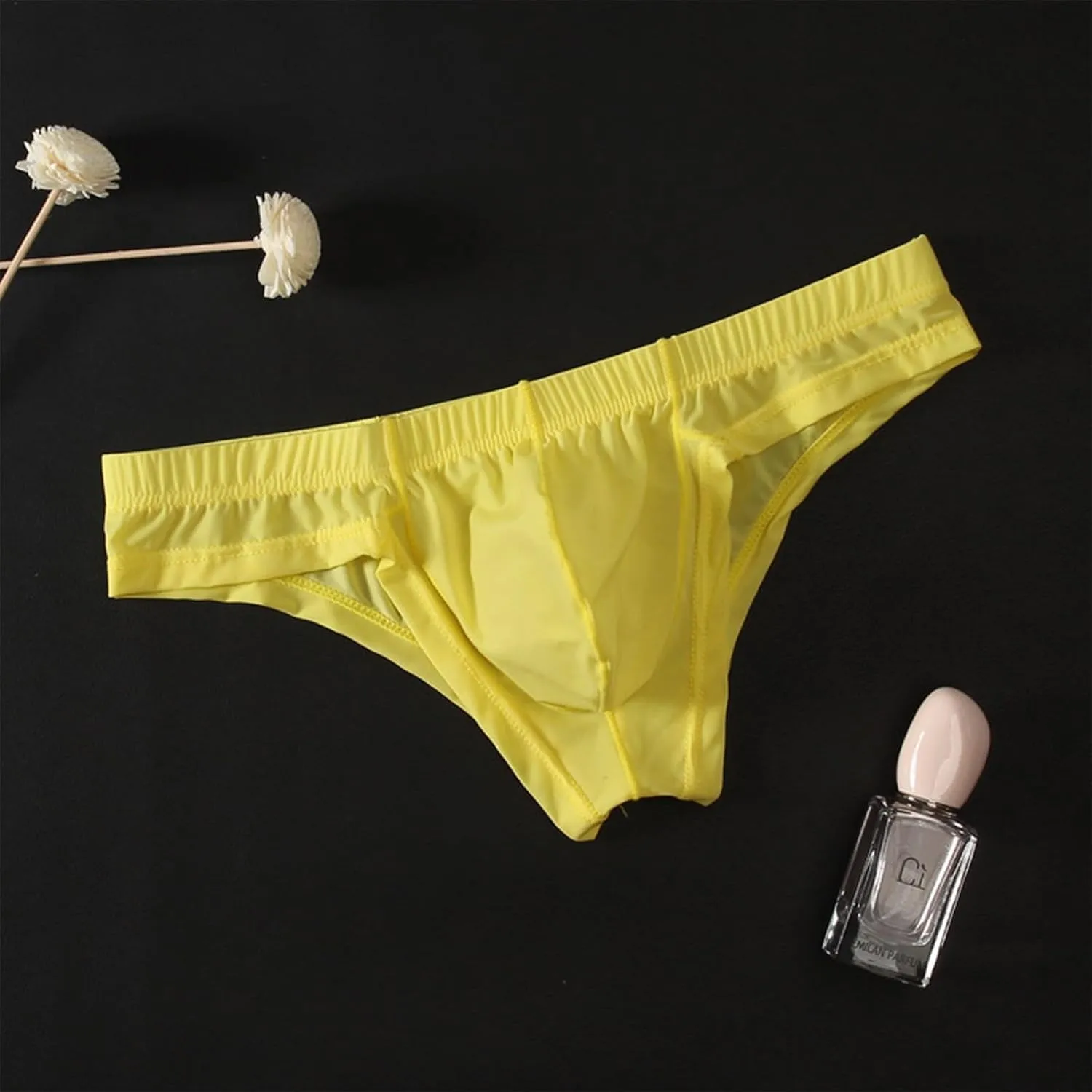 Men's Sexy Briefs Panties Tangas para Hombre Ropa Interior Transpirable Lace Body Breathable Underwear Knickers