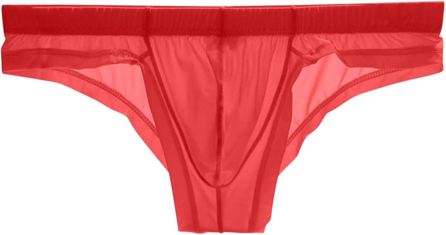 Men's Sexy Briefs Panties Tangas para Hombre Ropa Interior Transpirable Lace Body Breathable Underwear Knickers