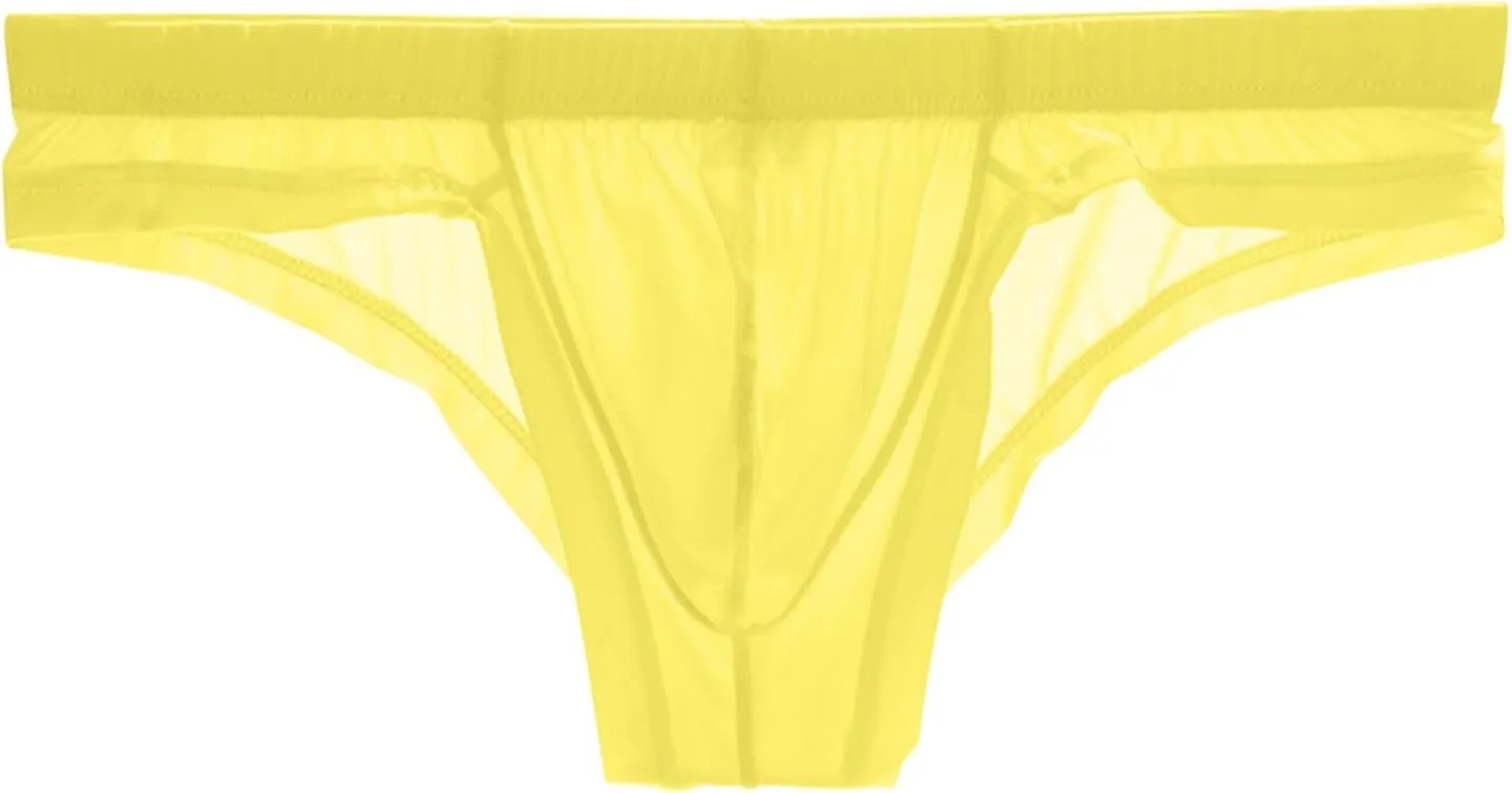 Men's Sexy Briefs Panties Tangas para Hombre Ropa Interior Transpirable Lace Body Breathable Underwear Knickers