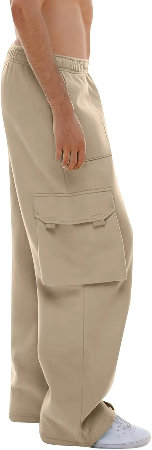 Men's Slim Fit Chino Pants Men's Pants Chain Men's Heavyweight Fleece Cargo Pantsmen's Military Cargo Tactical Pants