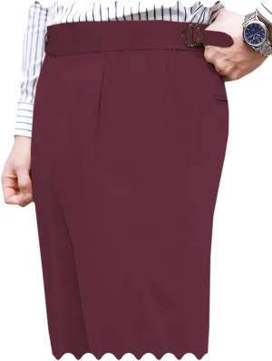 Men's Suit Pants Business Casual Pants Classic Gurkha Pants Men Stretch Work Dress Pants Comfy Trousers with Pockets