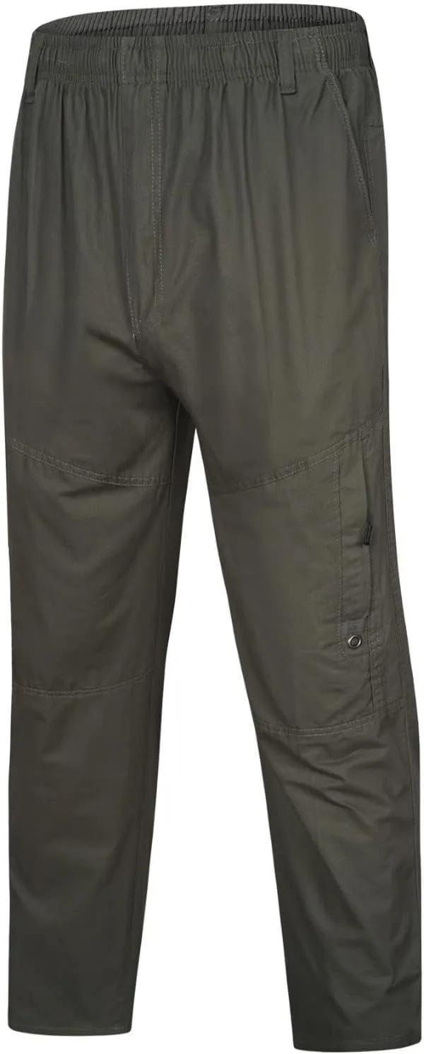 Mens Sweatpants with Pockets Big and Tall Men's Pants Golf Pants Men Stretch Men's Heavyweight Cargo Fleece Sweatpant