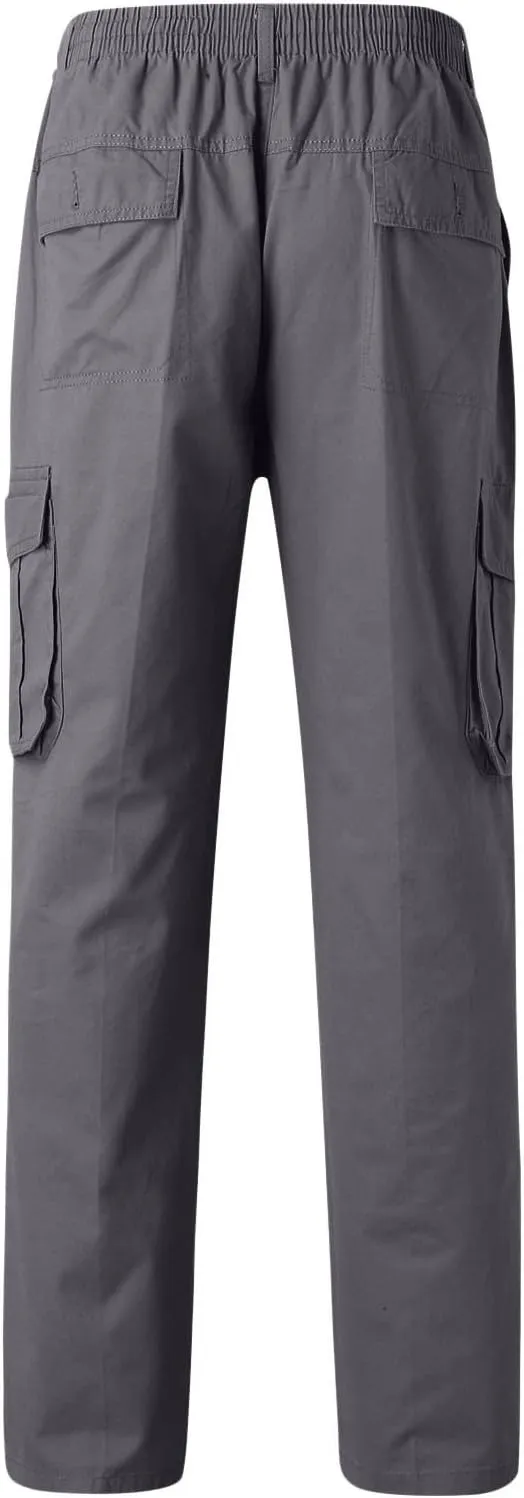 Mens Sweatpants with Pockets Big and Tall Workout Track Pants Comfortable Slim Fit Tapered Sweatpants Mens Cargo Pants