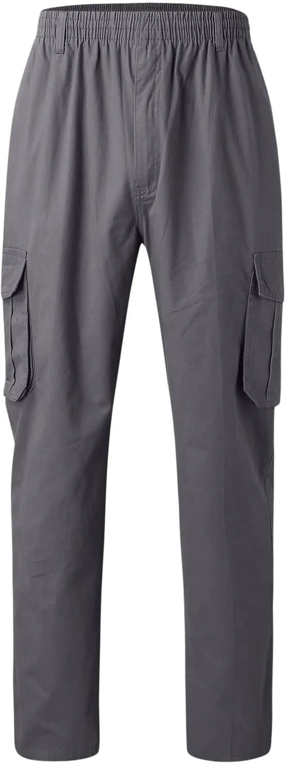 Mens Sweatpants with Pockets Big and Tall Workout Track Pants Comfortable Slim Fit Tapered Sweatpants Mens Cargo Pants