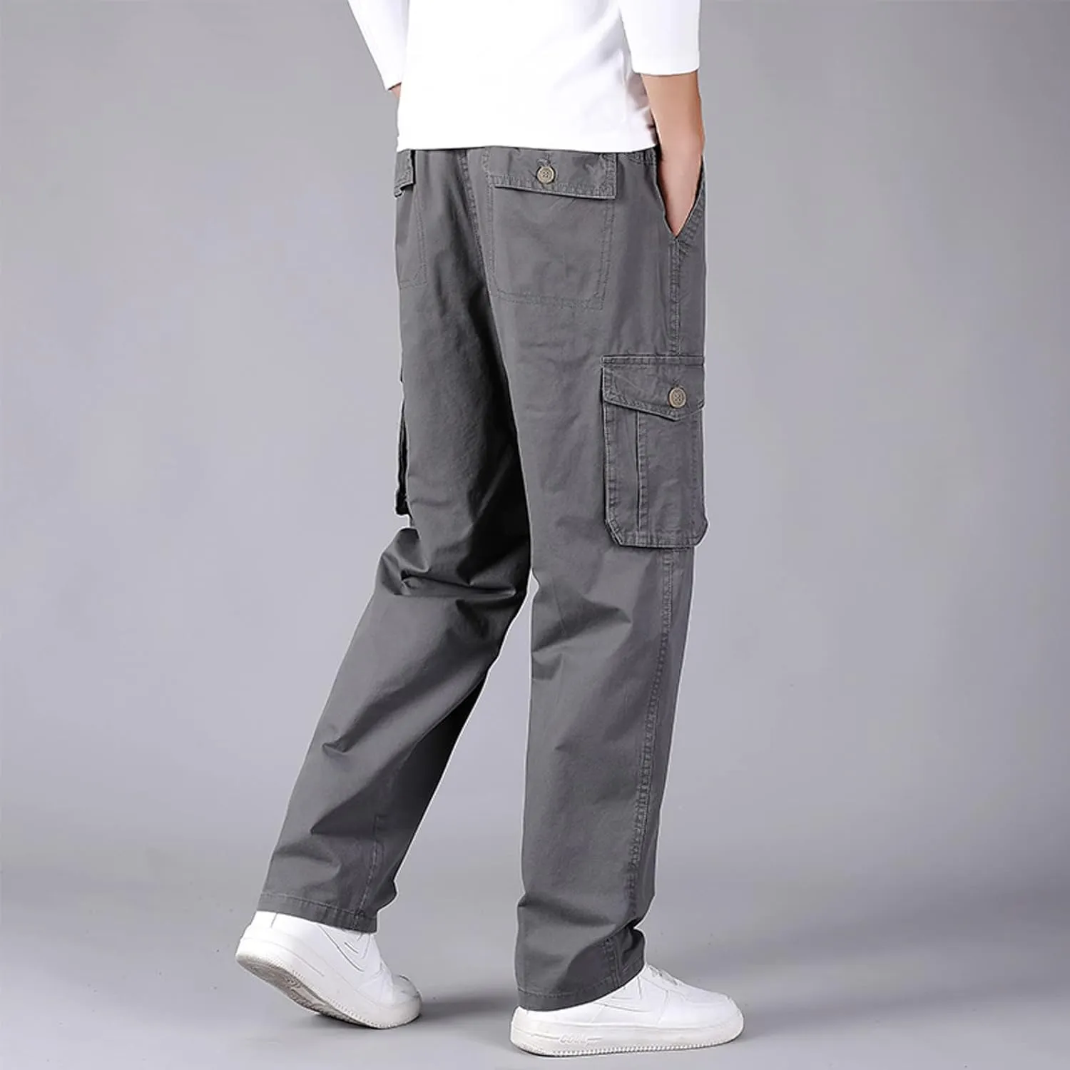 Mens Sweatpants with Pockets Big and Tall Workout Track Pants Comfortable Slim Fit Tapered Sweatpants Mens Cargo Pants