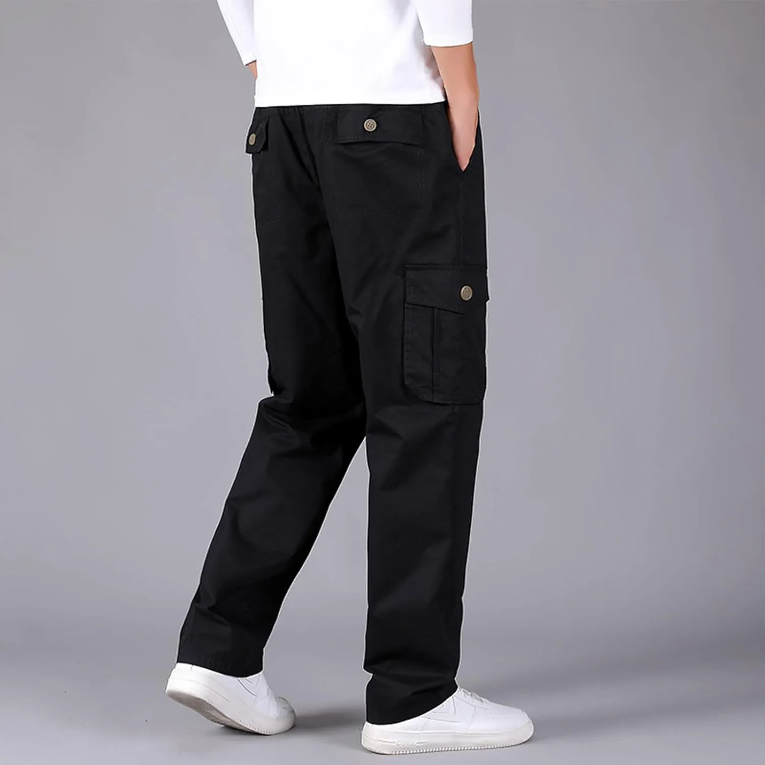 Mens Sweatpants with Pockets Big and Tall Workout Track Pants Comfortable Slim Fit Tapered Sweatpants Mens Cargo Pants
