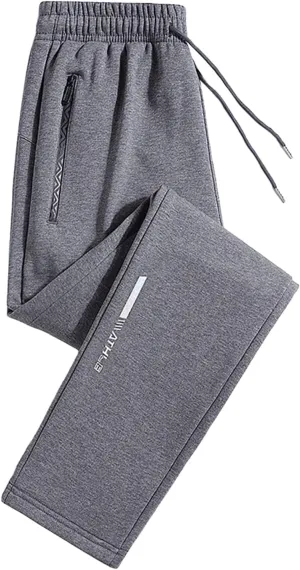 Mens Tracksuit Bottoms Pants Casual Stretchy Joggers Loungewear Sweatpant Loose Elastic Waist Cargo Pant