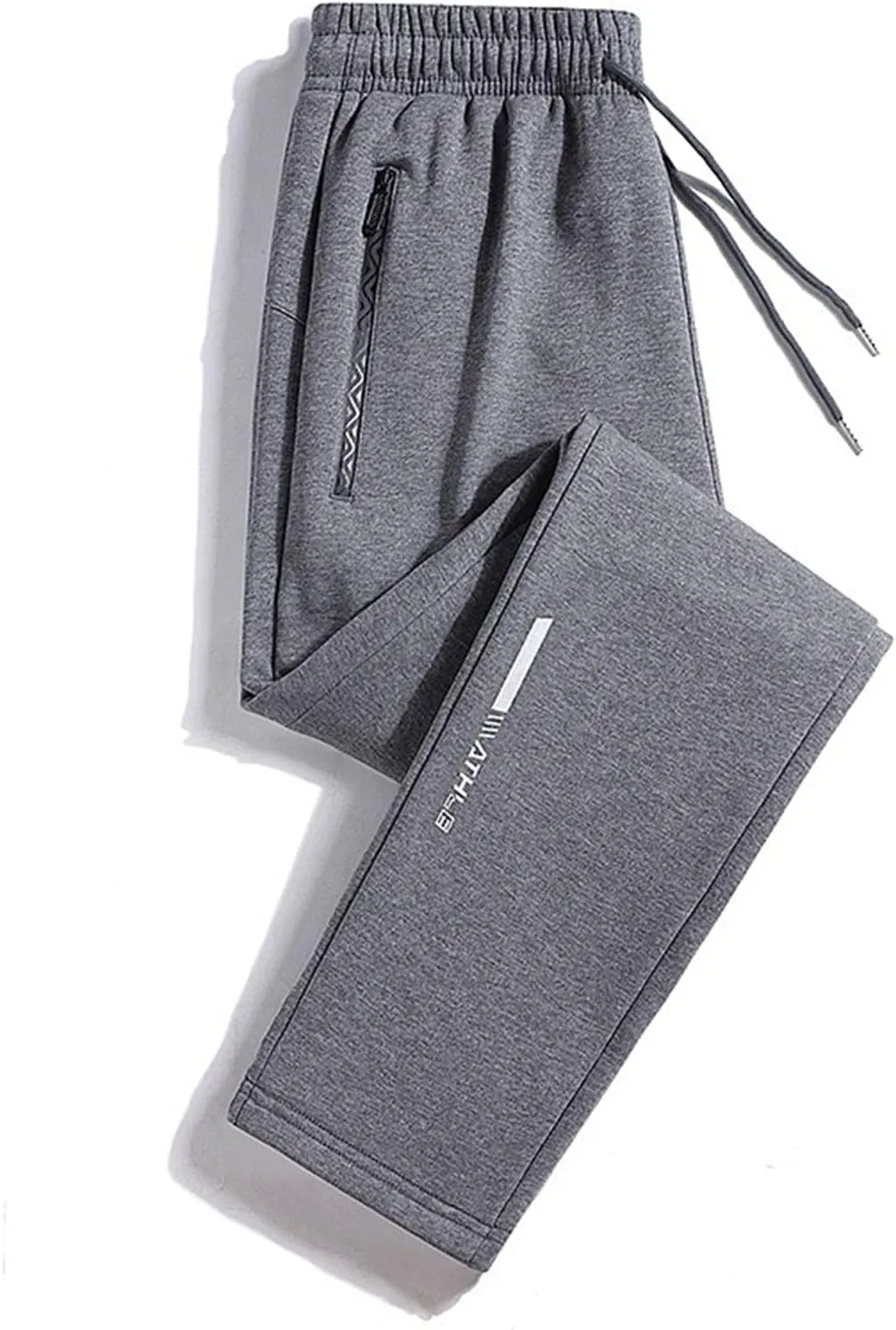 Mens Tracksuit Bottoms Pants Casual Stretchy Joggers Loungewear Sweatpant Loose Elastic Waist Cargo Pant