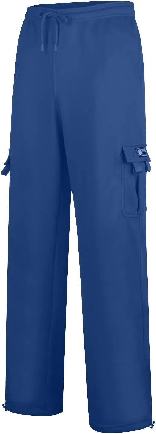 Mens Tracksuit Pant Casual Plus Size Jogger Running Workout Sweatpant with Pockets Elastic Chinos Pant