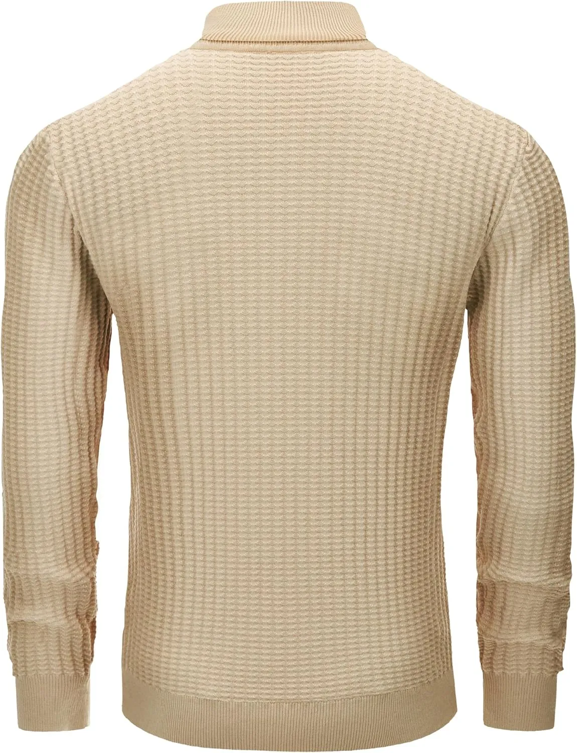 Men's Turtleneck Sweater Slim Fit Turtle Neck Sweater for Men Long Sleeve Pullover Sweater Thermal Sweater