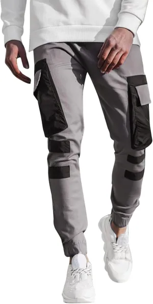 Mens Workout Cargo Sweatpants Pant Men Pants Hiking Athletic Mens Cargo Pants Outdoor Hiking Trouser Multi Pockets