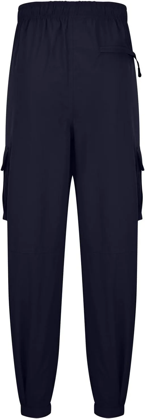 Mens Workout Cargo Sweatpants Pants Men's Sweatpants Slim Fit Tapered Gym Running Workout Pants Athletic Drawstring