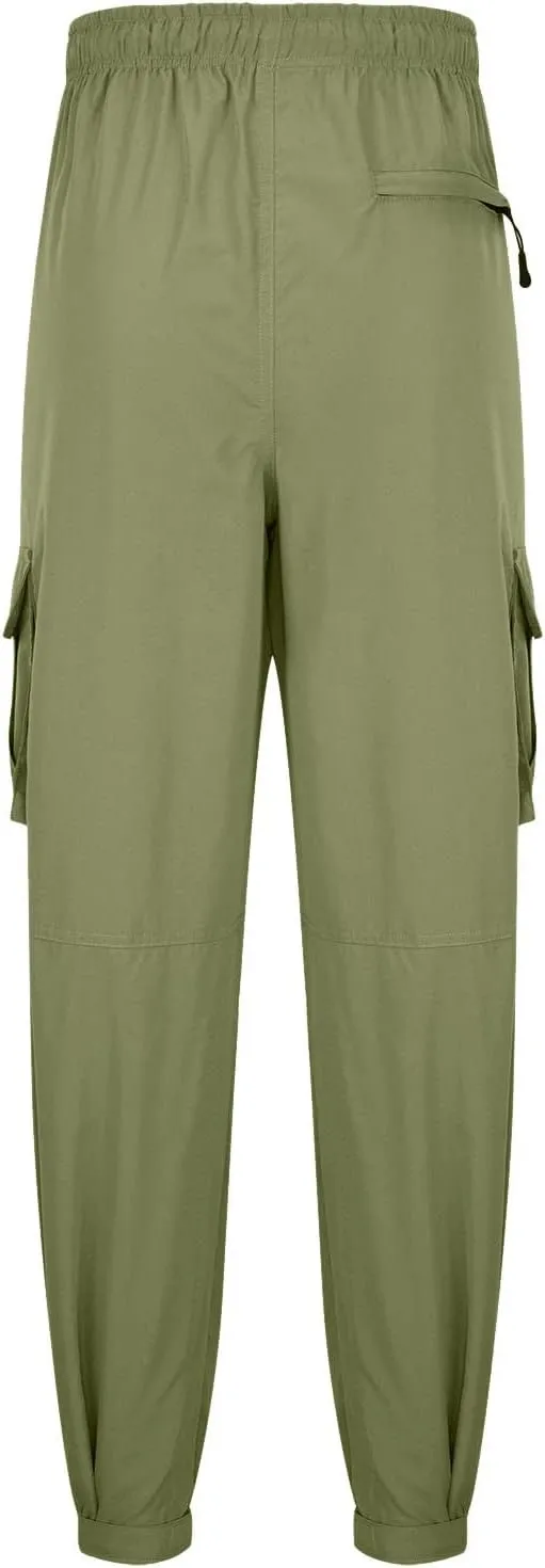 Mens Workout Cargo Sweatpants Pants Men's Sweatpants Slim Fit Tapered Gym Running Workout Pants Athletic Drawstring