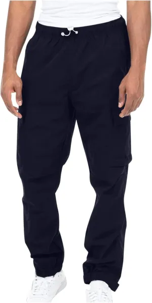Mens Workout Cargo Sweatpants Pants Men's Sweatpants Slim Fit Tapered Gym Running Workout Pants Athletic Drawstring